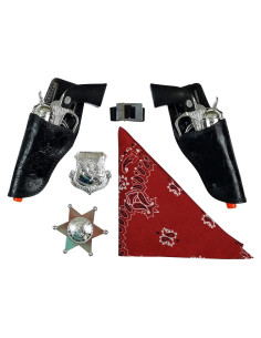 Conjunto de Juguete Vaquero 8 Piezas Imprints Plus