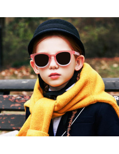 Gafas de sol polarizadas HJSTES para niños UV400 plegables 2