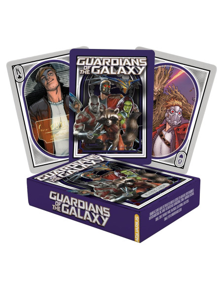 Baraja de Cartas Guardianes de la Galaxia AQUARIUS - 54 Cartas