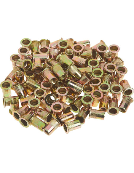 Tuercas Remachadas de Acero 100 Piezas Astro RN516
