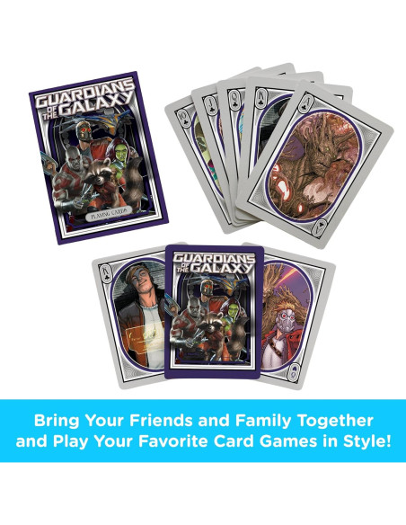 Baraja de Cartas Guardianes de la Galaxia AQUARIUS - 54 Cartas