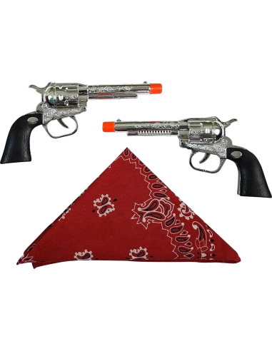 Conjunto de Juguete Vaquero 8 Piezas Imprints Plus