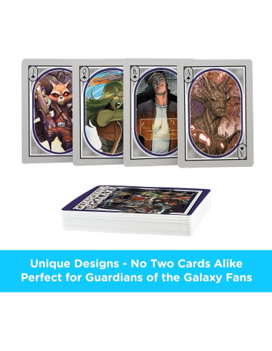 Baraja de Cartas Guardianes de la Galaxia AQUARIUS - 54 Cartas