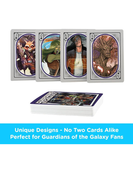 Baraja de Cartas Guardianes de la Galaxia AQUARIUS - 54 Cartas