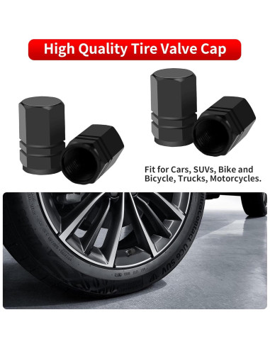 2 Marcos de Placa de Licencia ShineJack Negro Acero Inoxidable