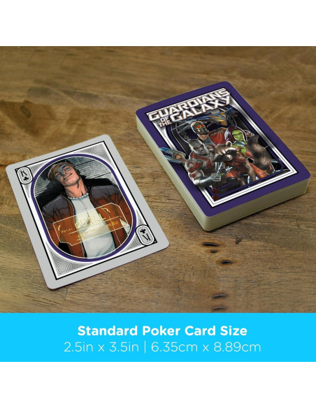 Baraja de Cartas Guardianes de la Galaxia AQUARIUS - 54 Cartas