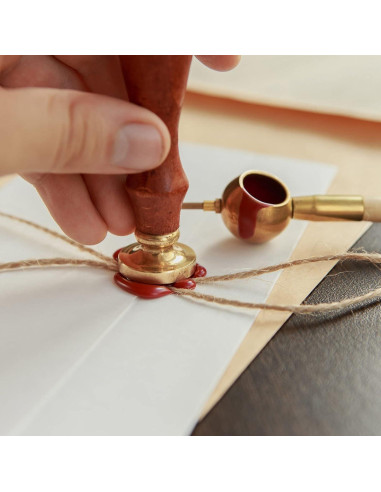 Kit de Sello de Cera PATIKIL Alfabeto 26 Letras Vintage