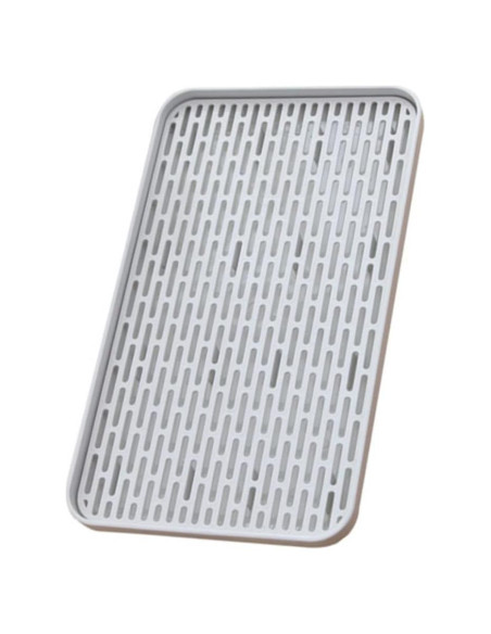 Soporte para Secar Botellas HONMEET con Bandeja Drenaje 31x17.5cm