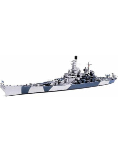 Kit de Modelo Acorazado USS Iowa Tamiya 1:700 Detallado 2
