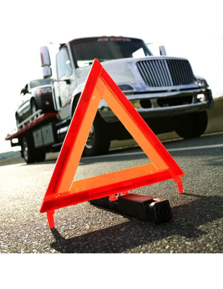 Triángulos de Advertencia CARTMAN 3PK Reflectores Emergencia