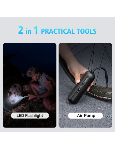 Compresor de Aire Eléctrico CYCPLUS A2 150 PSI Portátil