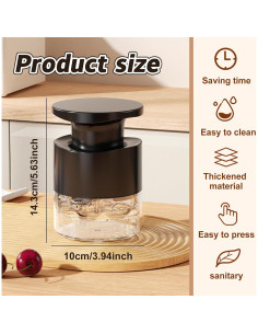 Deshuesador de Cereza Tenlary 7-en-1 con Protector Salpicaduras 2