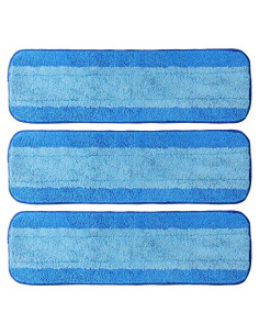 Paquete de 3 almohadillas de microfibra Bona 46.5x13.5cm
