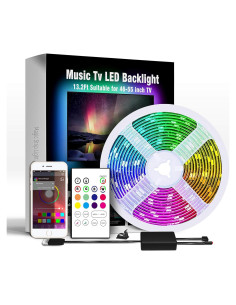 Luces LED Musicales Miume 4m para TV 48-60" Control APP