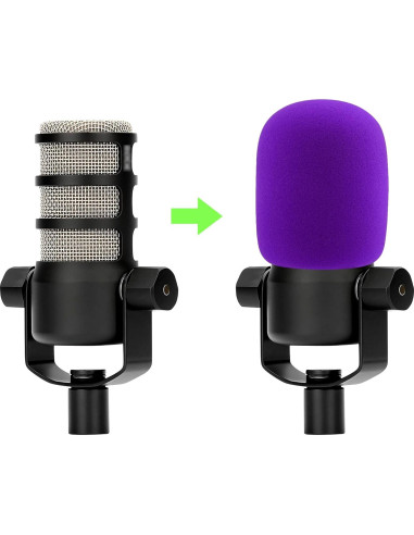Paraviento de Espuma LEFXMOPHY para Micrófonos Rode