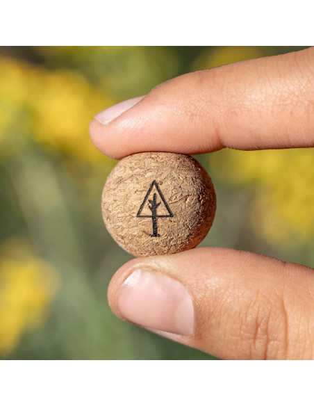 Bola de Masaje de Corcho Rawlogy - Extra Pequeña 2 cm (Paquete de 3)