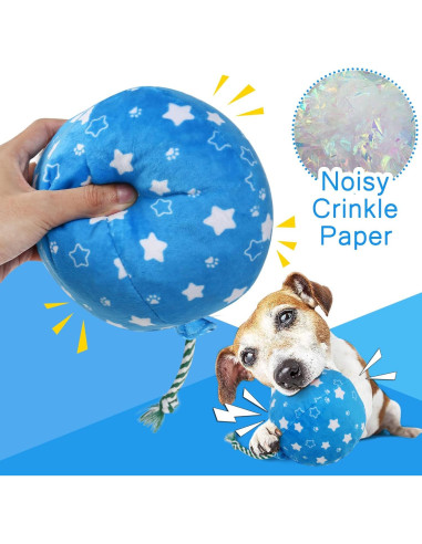 Juguetes de Cumpleaños para Perros Prime Pets - Set de 3