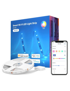Tira LED inteligente Meross 5m RGB HomeKit Alexa Google