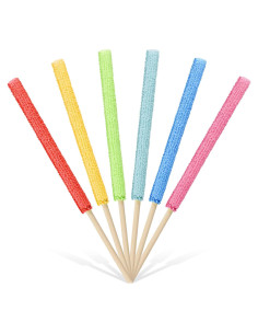 Honeydak 6 Piezas Varillas Microfibra Limpieza Automóviles