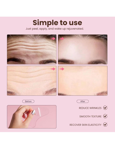 Parches Antienvejecimiento Yargkos para Arrugas en la Frente