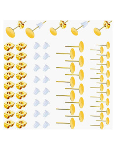 Kit 450 Piezas Aretes Hipoalergénicos Huucky Acero Inoxidable