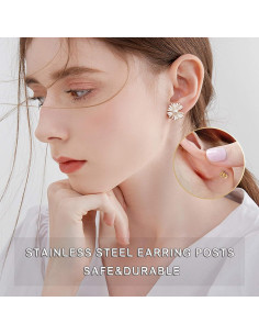 Kit 450 Piezas Aretes Hipoalergénicos Huucky Acero Inoxidable 2