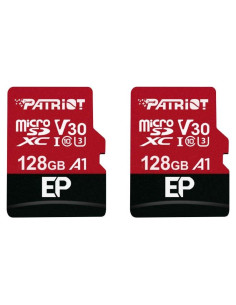 Tarjeta Micro SD Patriot 128GB A1 V30 - 2 Unidades 4K