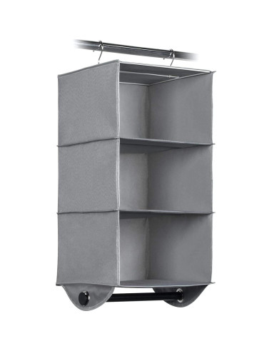 Organizador Colgante de Closet HOLDN STORAGE 3 Estantes 30.5x74.9cm