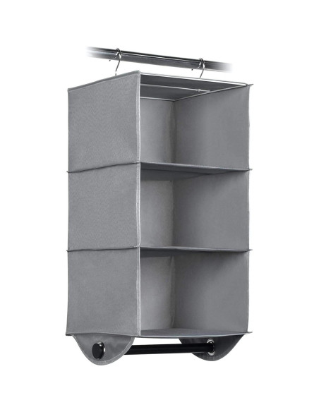 Organizador Colgante de Closet HOLDN STORAGE 3 Estantes 30.5x74.9cm