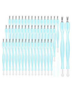 50 Piezas Recortador de Cutículas Heemeei - Herramientas de Uñas