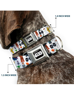 Collar para Perro Star Wars Buckle-Down 24.1-33 cm 2.5 cm 2