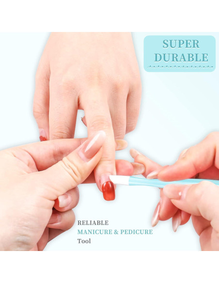 50 Piezas Recortador de Cutículas Heemeei - Herramientas de Uñas