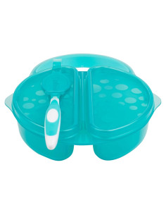 Tazón de Viaje Dr. Brown's Fresh con Cuchara 4m+ Libre BPA