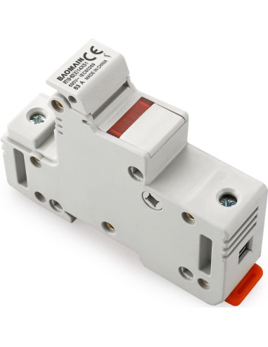 Portafusibles Baomain RT18-63 con 5 Fusibles Cerámicos 63A