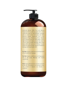 Aceite de Semilla de Uva Handcraft Blends 473 ml - 100% Puro 2