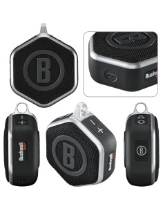 Altavoz Bluetooth GPS Wearable4U Wingman Mini Negro/Plata con Auriculares 2