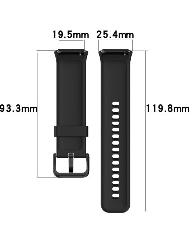 Correa de Silicona E ECSEM para Reloj Inteligente ID208BT