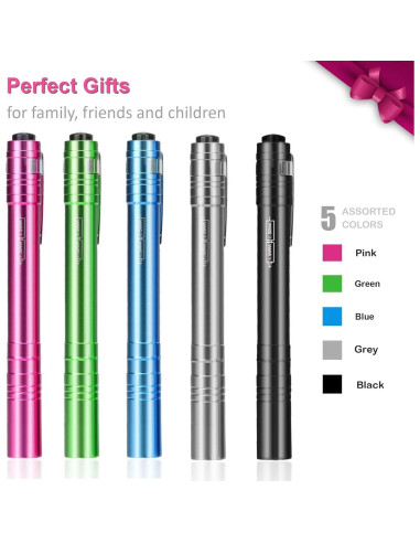 Paquete de 15 Linternas LED SEAMAGIC con 30 Pilas AAA