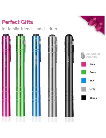 Paquete de 15 Linternas LED SEAMAGIC con 30 Pilas AAA