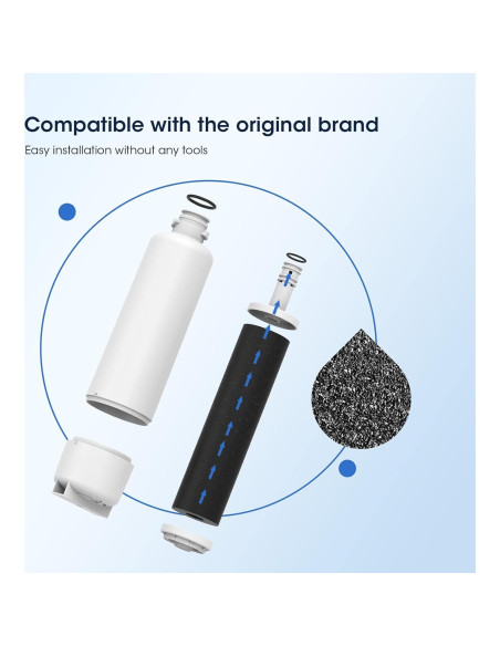 Filtro de Agua GLACIER FRESH para Bosch 11025825 GF-55