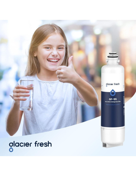 Filtro de Agua GLACIER FRESH para Bosch 11025825 GF-55