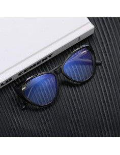 Gafas de Luz Azul VISOONE TR90 Montura Gato Anti-Deslumbramiento 2