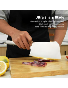 Cuchillo de Carnicero IGNITED CUTLERY 17.78 cm Acero Inoxidable 2