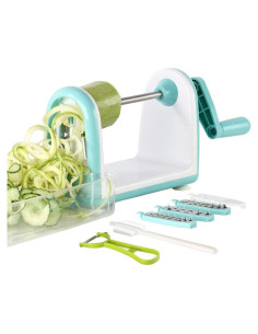 Cortador de Fideos de Verdura Ourokhome - 5 Cuchillas Manual