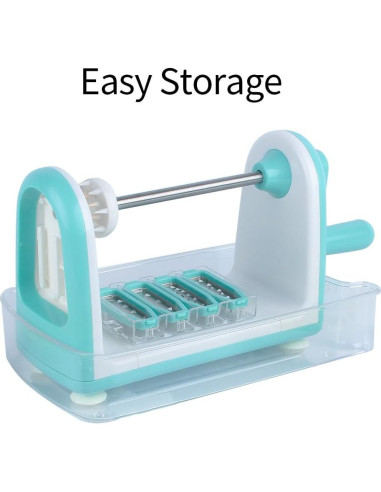 Cortador de Fideos de Verdura Ourokhome - 5 Cuchillas Manual