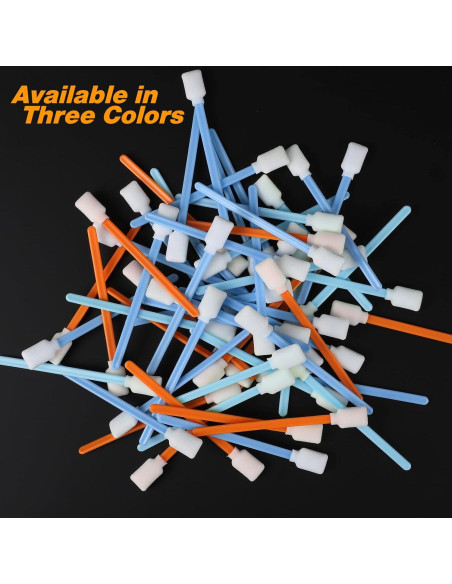 100 Bastones de Limpieza de Espuma Sin Pelusa CongGongGo