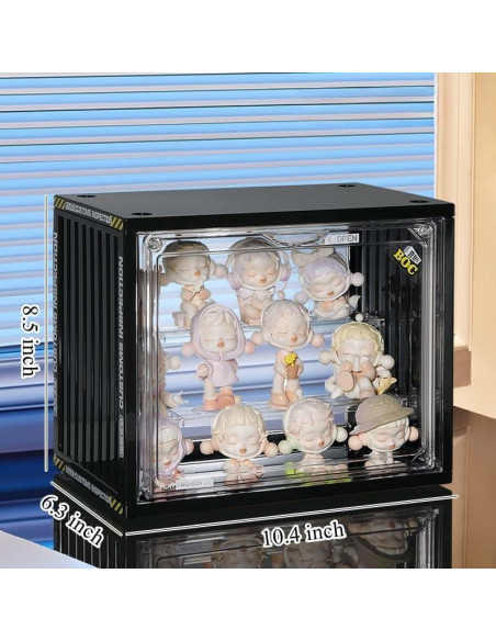 Caja de Exhibición Acrílica CESTATIVO 26.4x16cm con Puerta Magnética