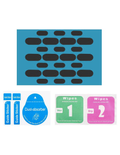 Cubierta de Webcam MECCANIXITY 0.3mm Negra 24 Paquete