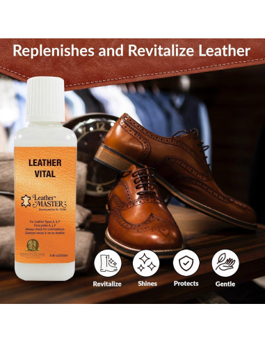 Acondicionador y Revitalizador de Cuero Leather Master 250ml