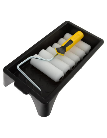 Kit de Rodillo Mini Coral 43401 - 8 Piezas, 500ml, Espuma Kit de Rodillo Mini Coral 43401 - 8 Piezas, 500ml, Espuma